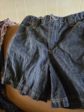 Dark Denim Shorts - Classic Blue